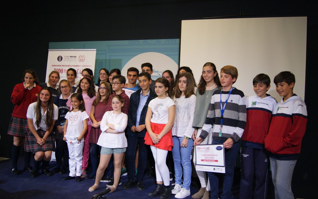 Entregados los premios del Concurso Escolar «1717-2017 Todo Pasa Por Cádiz»