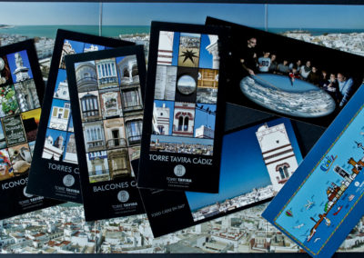 Colección postales Torre Tavira