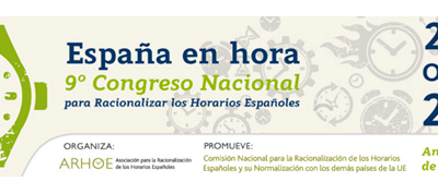 IX Congreso para la Racionalización de los Horarios Españoles